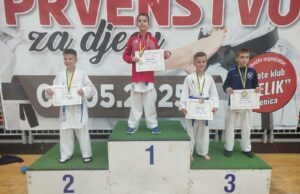 Karatisti “Shodana” briljirali na Državnom prevenstvu u Zenici