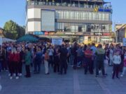 Radnici rudnika ‘Arcelor Mittal’ iz Prijedora održali mirni protest, traže povećanje plata