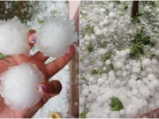 U Dubici padao led veličine jajeta