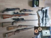 Oduzeto devet pušaka i minsko-eksplozivna sredstva