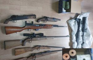 Oduzeto devet pušaka i minsko-eksplozivna sredstva