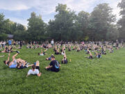 Banjalučka djeca plivala u parku umjesto u bazenu