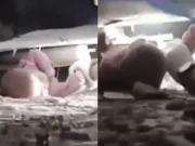 Nevjerovatan snimak iz Gaze: Beba živa izvučena iz ruševina zgrade srušene u izraelskom napadu