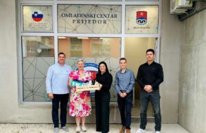Zamjenica gradonačelnika Velenja posjetila Omladinski centar Prijedor