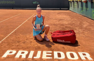 Amajli Kadrić prvo mjesto na Tennis Europe u Prijedoru