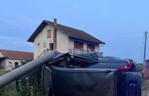 Prijedor: U saobraćajnim nezgodama teško povrijeđena dva vozača