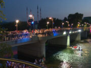 Sanski Most: Noćni skokovi sa gradskog mosta 03. avgusta