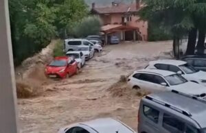 Potop u Sloveniji: Bujice nose sve pred sobom, putevi zatvoreni