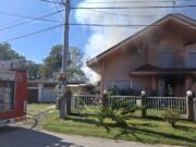 Gori kuća u Prijedoru (FOTO)