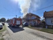 Izgorjela radionica i dio kuće u Prijedoru Foto: Prijedor24.com