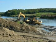 Izgradnja vodozaštitnih objekata na Sani teče planiranom dinamikom