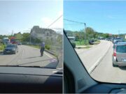 “Gužva” u Sanskom Mostu: Prevoznici blokirali put, policija morala reagovati