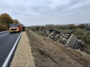 U Srbiji se prevrnuo autobus pun putnika