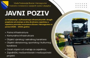 Javni poziv za izgradnju infrastrukture i projekata