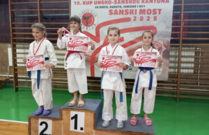 Novi uspjeh karatista “Šodana” na takmičenju u Sanskom Mostu