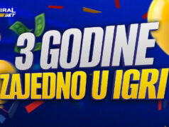 AdmiralBet obilježio treći rođendan: Pokloni za igrače, promocije i zajednička igra “za život”