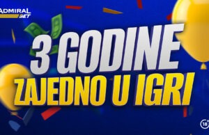 AdmiralBet obilježio treći rođendan: Pokloni za igrače, promocije i zajednička igra “za život”