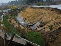 Urušio se put u Kragujevcu, stabilnost terena i dalje ugrožena