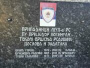 Radenko Bašić uklonjen sa spomen-ploče poginulim policajcima