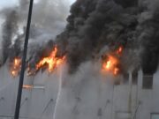 Veliki požar u Sloveniji – gorjelo skladište trgovačkog lanca “Spar”