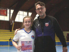 Anastasiji Inđić diploma za perspektivnu igračicu