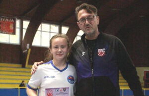 Anastasiji Inđić diploma za perspektivnu igračicu