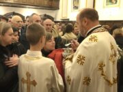 Pravoslavni vjernici prisustvovali Božićnoj liturgiji u Crkvi Svete Trojice