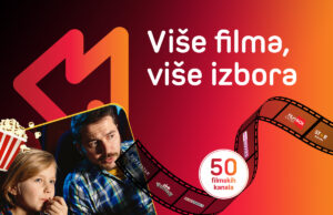 Bogata ponuda filmskih kanala u osnovnom paketu Supernove