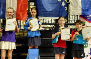 Mladi stonoteniseri Prijedora zablistali na međunarodnom turniru u Tuzli