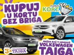 KUPUJ U KORTu BEZ BRIGA MOŽDA BAŠ TI ODVEZEŠ VOLKSWAGEN TAIGA!