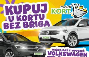 KUPUJ U KORTu BEZ BRIGA MOŽDA BAŠ TI ODVEZEŠ VOLKSWAGEN TAIGA!