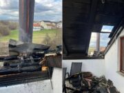 Požar dimnjaka i dijela krovišta u ulici Slavka Rodića u Prijedoru