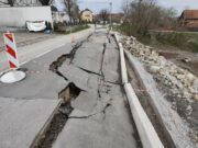 Odron oštetio put prema Kozari