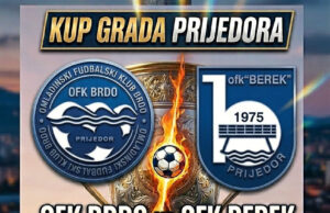 Kup Grada Prijedora: OFK Brdo dočekuje OFK Berek na Vedrom Polju