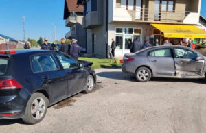U saobraćajnoj nezgodi na Urijama povrijeđene tri osobe