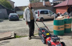 Nova kosilica za Esada Žerića iz Tukova