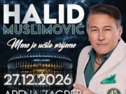 Halid Muslimović zakazao spektakl 27. decembra u zagrebačkoj Areni