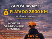 ZAPOŠLJAVAMO MONTERA GRAĐEVINSKE LIMARIJE