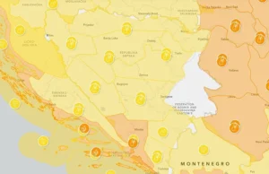 Narandžasti meteoalarm na snazi u dijelu BiH: Stižu snažni pljuskovi i grmljavina, povećana prijetnja od poplava