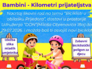 DON poziva mališane na likovni konkurs: Najkreativniji mogu osvojiti bicikle