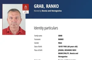 Interpol raspisao potjernicu za Rankom Grabom koji se tereti za zločine na području Novog