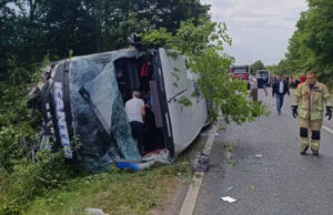 Teška saobraćajna nesreća u Kamičanima kod Prijedora, pet osoba povrijeđeno (FOTO)