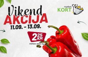 NOVA KORT VIKEND AKCIJA JE PRED NAMA!