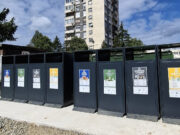 Novo reciklažno ostrvo u Prijedoru omogućava odvojeno odlaganje papira i kartona, PET plastike, stakla, te konzervi i limenki