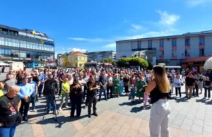 Prijedorčani na ulici zbog Bukove Kose: „Rudnik nam uništava imovinu, vodu i vazduh“