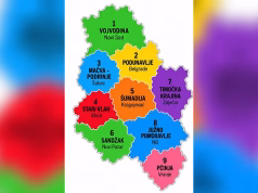 Procurila karta za podjelu Srbije na devet federalnih regija