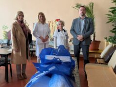 Posteljina i tetra pelene Odjeljenju pedijatrije i bebi boksu prijedorske bolnice
