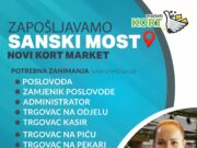 Oglas za posao – Hiper Kort market Sanski Most